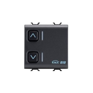 Gewiss Redőny aktuátor - 1 csatornás - 6A - Knx - 2 modulos - Fekete - CHORUSMART termékfotó