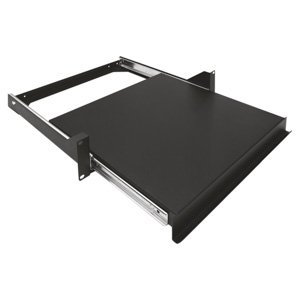 Gewiss 19'' csúszó polc - Mélység: 410MM - 2U - Fekete termékfotó