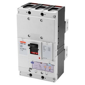 Gewiss Msxe 1250 - Kismegszakító elektromos leoldással - Védelem típusa: lsi - Reteszelhető - Hátoldali csatlakozó terminál - 50KA 3P 1250A 690V
