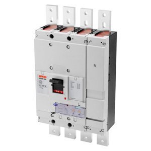 Gewiss Msxe 1600 - Kismegszakító elektromos leoldással - Reteszelhető - Védelem típusa: lsig - Előlapi csatlakozó terminál - 50KA 4P 1250A 690V