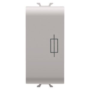 Gewiss Olvadóbiztosító foglalat - 250V AC 16A - 1 modulos - Szatén bézs - CHORUSMART termékfotó