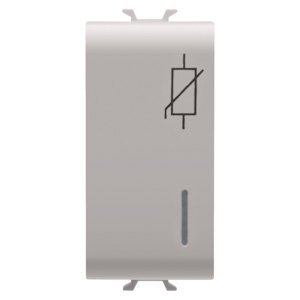 Gewiss Túlfeszültség védelmi készülék - 275V AC 50/60Hz - 1 modulos - Szatén bézs - CHORUSMART
