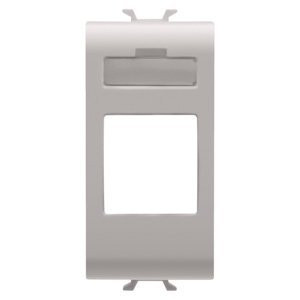 Gewiss Adatkábel csatlakozó adapter - AMP/KEYSTONE jack - 1 modulos - Szatén bézs - CHORUSMART termékfotó