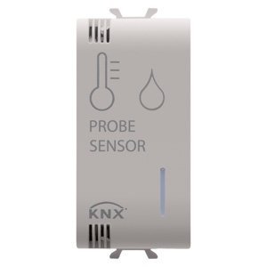 Gewiss KNX/EASY HŐMÉRSÉKLET/PÁRATARTALOM érzékelő - 1 modulos - Bézs - CHORUSMART
