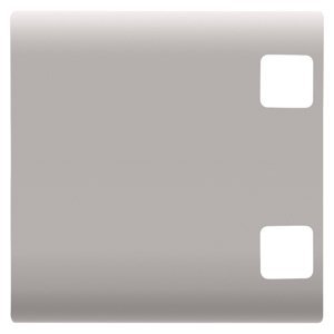 Gewiss Cserélhető gomb billentyű nyomógombos panelhez - 2 jelzőfényezhető szimbólum lencsével szerelendő - 2 modulos - Bézs - CHORUSMART