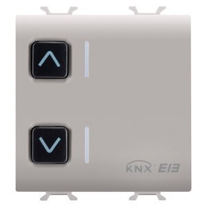 Gewiss Redőny aktuátor - 1 csatornás - 6A - Knx - 2 modulos - Bézs - CHORUSMART termékfotó
