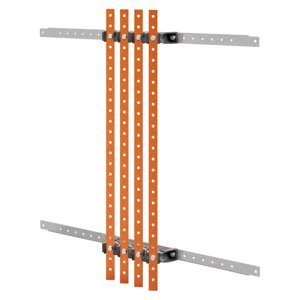 Gewiss Gyűjtősín tartóelem pár - Egyenes gyűjtősínekhez 30x10 - 630A - 300MM mély ÉS 850MM széles elosztószekrényekhez - Qdx 630L termékfotó