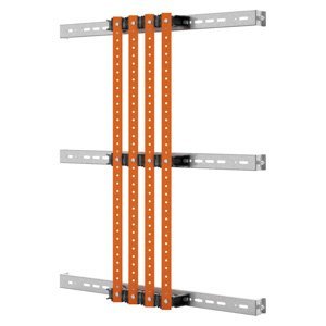 Gewiss Gyűjtősín tartóelem pár - Egyenes gyűjtősínekhez 30x10 - 630A - 600-800MM mély ÉS 600MM széles elosztószekrényekhez - Qdx 1600H termékfotó