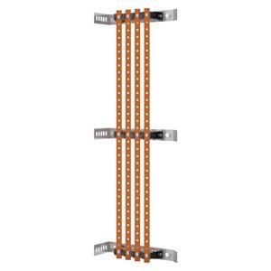 Gewiss Gyűjtősín tartóelem pár - Egyenes gyűjtősínekhez 25x4-30x5 - 250-400A - 200-300MM mély elosztószekrényekhez - Külső kábelrekesz - Qdx 630L termékfotó