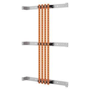 Gewiss Gyűjtősín tartóelem pár - Egyenes gyűjtősínekhez 20x5-30x5 - 250-400A - 850MM szélességű elosztószekrényekhez - Qdx 630H-1600H elosztószekrényekhez termékfotó