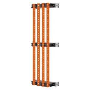 Gewiss Gyűjtősín tartóelem pár - Egyenes gyűjtősínekhez 30x10 - 630A - 400MM mély elosztószekrényekhez - Külső kábelrekesz - Qdx 630H termékfotó