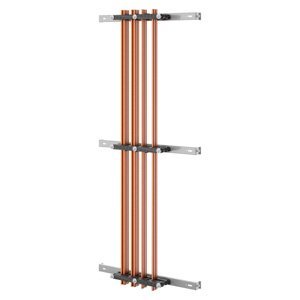 Gewiss Gyűjtősín tartóelem pár - Hajlított gyűjtősínekhez - 800-1250-1600A - 600-800MM mély ÉS 850MM széles elosztószekrényekhez - Qdx 1600H termékfotó