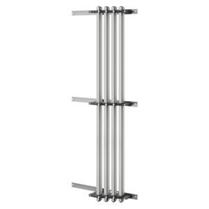 Gewiss Gyűjtősín tartóelem pár - Hajlított alumínium gyűjtősínekhez - 1250-1600A - 800MM mély elosztószekrényekhez - Külső, oldalsó kábelrekesz - Qdx 1600H