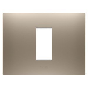 Gewiss Ego díszítőkeret - Festett technopolimer - 1 modulos - Halvány bronz - CHORUSMART termékfotó