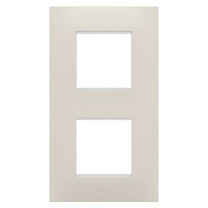 Gewiss Ego international díszítőkeret - Technopolimer - 2+2 modulos függőleges - Bézs - CHORUSMART termékfotó