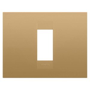 Gewiss Geo díszítőkeret - Festett technopolimer - 1 modulos - Arany - CHORUSMART termékfotó
