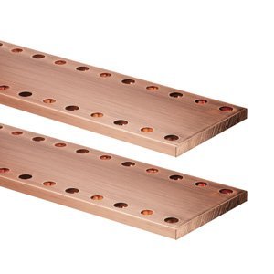 Gewiss Egyenes réz gyűjtősín pár - 1600A 100X10MM H=1750MM cvx 1600 elosztótáblákhoz