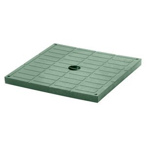 Gewiss Nagy ellenállóképességű zárt fedél - Zöld - Négyzet alakú kábelaknához 200X200X200 termékfotó