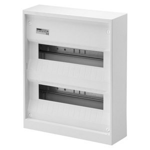 Gewiss Felületre szerelhető elosztószekr. - Német szabvány - Sorkapoccsal - 24 (12X2) M- IP30 termékfotó