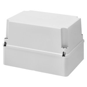 Gewiss Csatlakozódob. magasított, csavaros fedél - IP56 - Belső méretek: 240X190X160 - Sima falak - GWT960ºC - Szürke RAL 7035 termékfotó