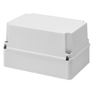 Gewiss Csatlakozódob. magasított, csavaros fedél - IP56 - Belső méretek: 300X220X180 - Sima falak - Szürke RAL 7035 termékfotó