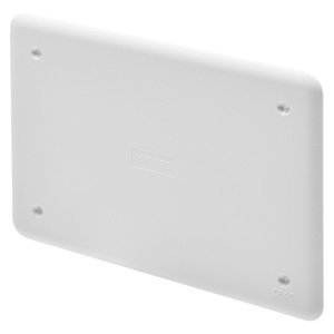 Gewiss Nagy ellenállóképességű ütésálló sima fedél - PT/PT din ÉS PT din green wall kötődobozokhoz - 152X98 - IP40 - Fehér RAL9016 termékfotó