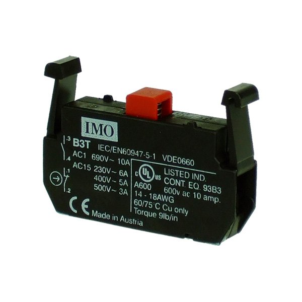 IMO 22 kontakt blokk B3T01 piros