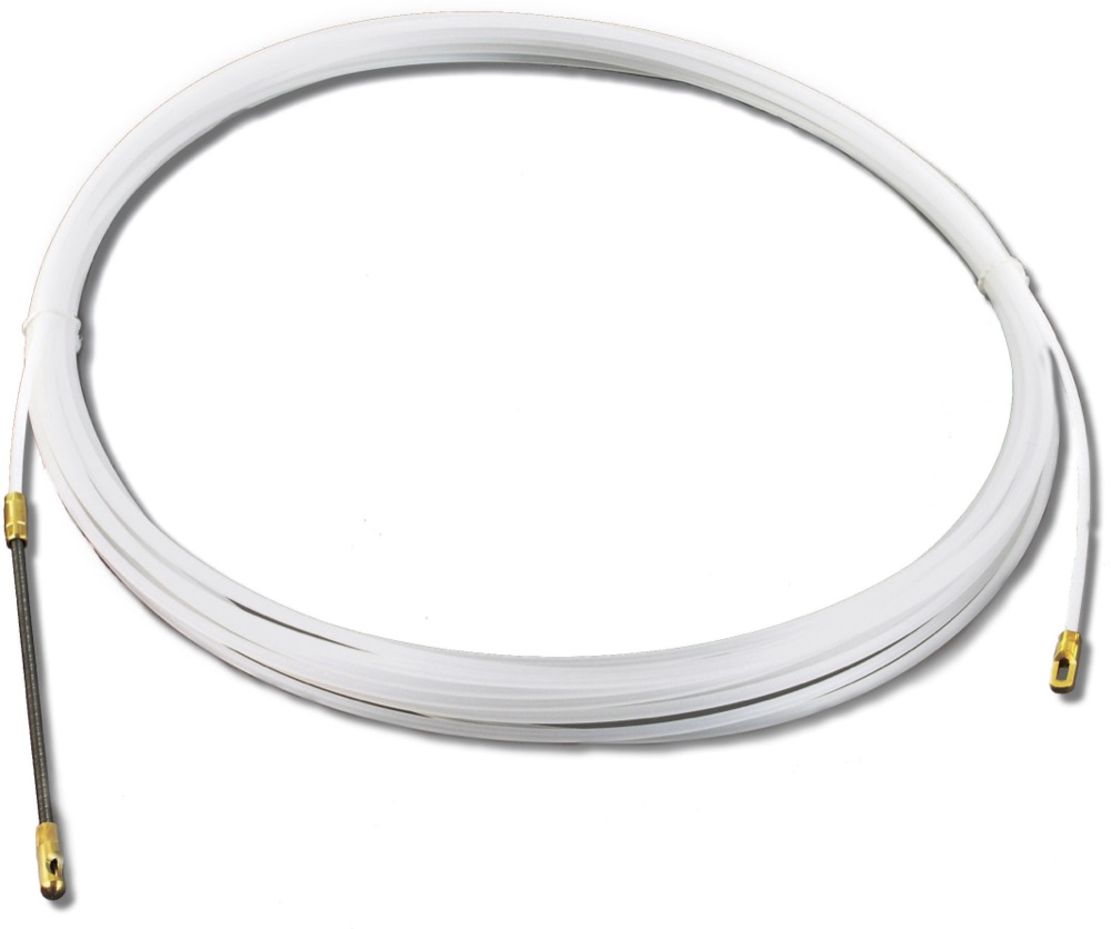 Univolt EZFK 15 Müanyag behúzószál, hossz.15m, átm. 3mm, egyik végén rugós vezetöfej