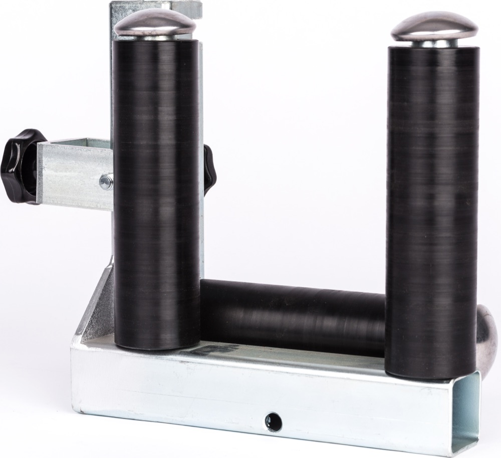 Univolt PR3 100  (105220) Kábeltálca görgö, 100mm átm. kábelhez, 3 müanyag görgö, görgöszél. 140mm termékfotó