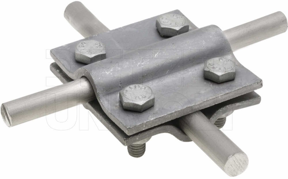 Univolt KK8-10/8-10fvM6 Keresztkötés, könnyü, 8-10/8-10mm, tüzih., M6, 50x50mm