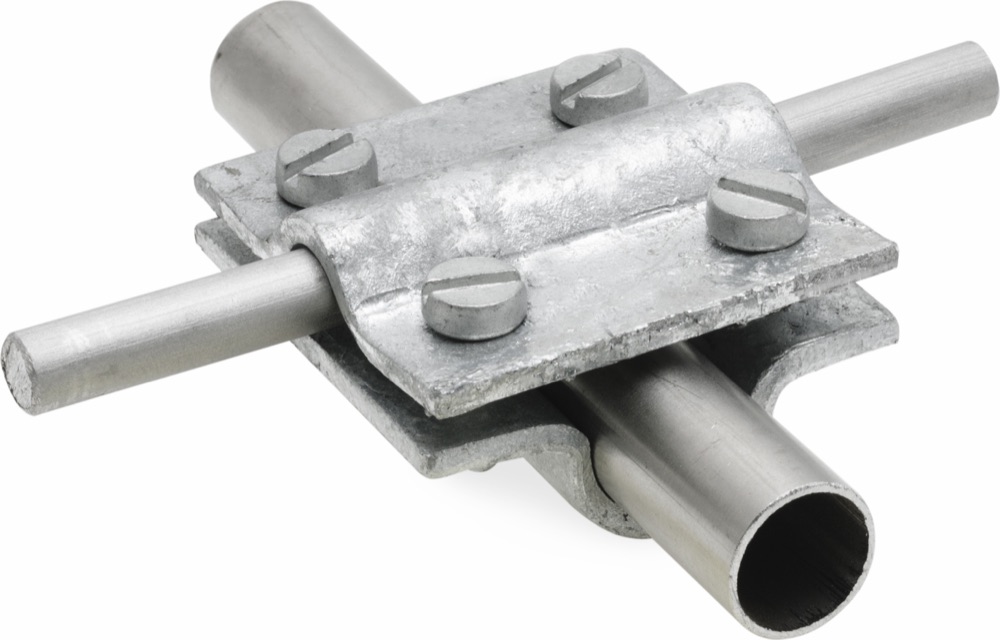 Univolt KKG8-10/16fvM6 Keresztkötés, könnyü, alaplap M6 menettel, 8-10/16 mm, tüzih., 50x50mm