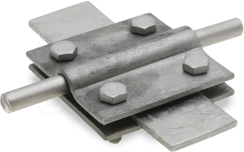 Univolt KK8-10/30fvM6 Keresztkötés, könnyü, 8-10/30 mm, tüzih., M6, 60x60mm
