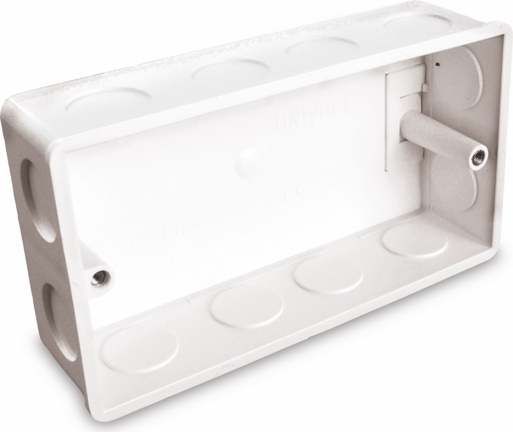 Univolt SB  20/2 FEH Kötödoboz, PVC, fedél nélkül, 135x75x35mm, vakolat alá termékfotó