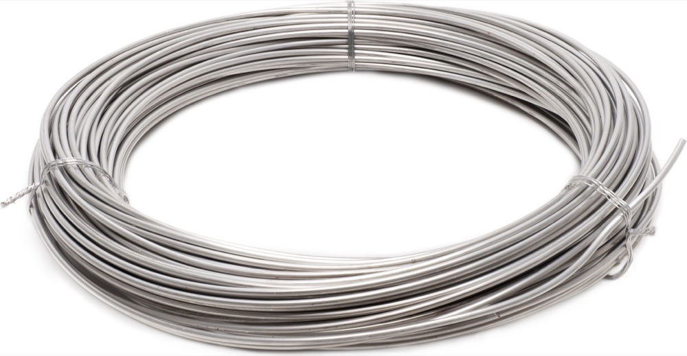 Univolt RD 8Alu/hh  20kg/148m Körvezeték, 8mm, félkemény, alumínium, 1kg=ca.7,40m