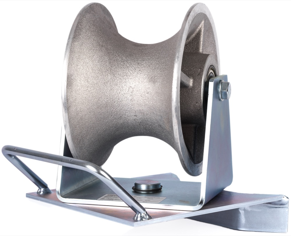 Univolt SCH_KR 120  (105070) Aknaperem görgö, max. 120mm kábelhez, alugörgö, acélváz termékfotó