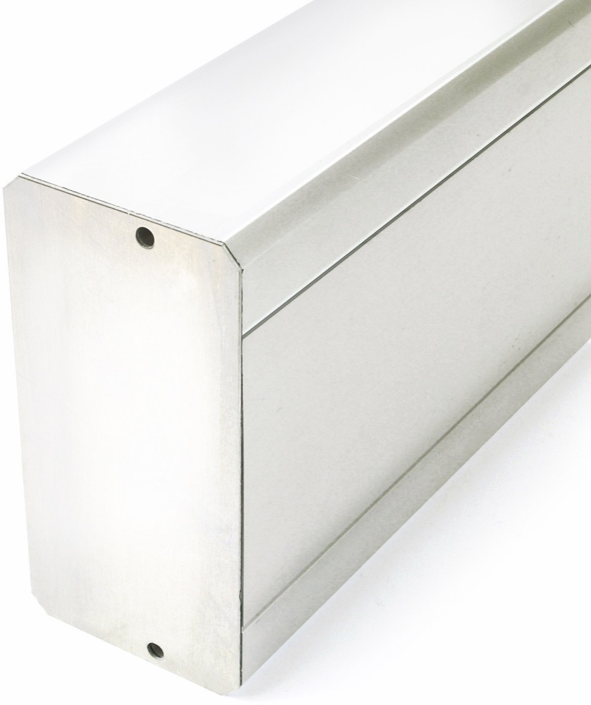 Univolt ALE  170-RH Véglezáró az ALU csatornához, natúr alu kivitel
