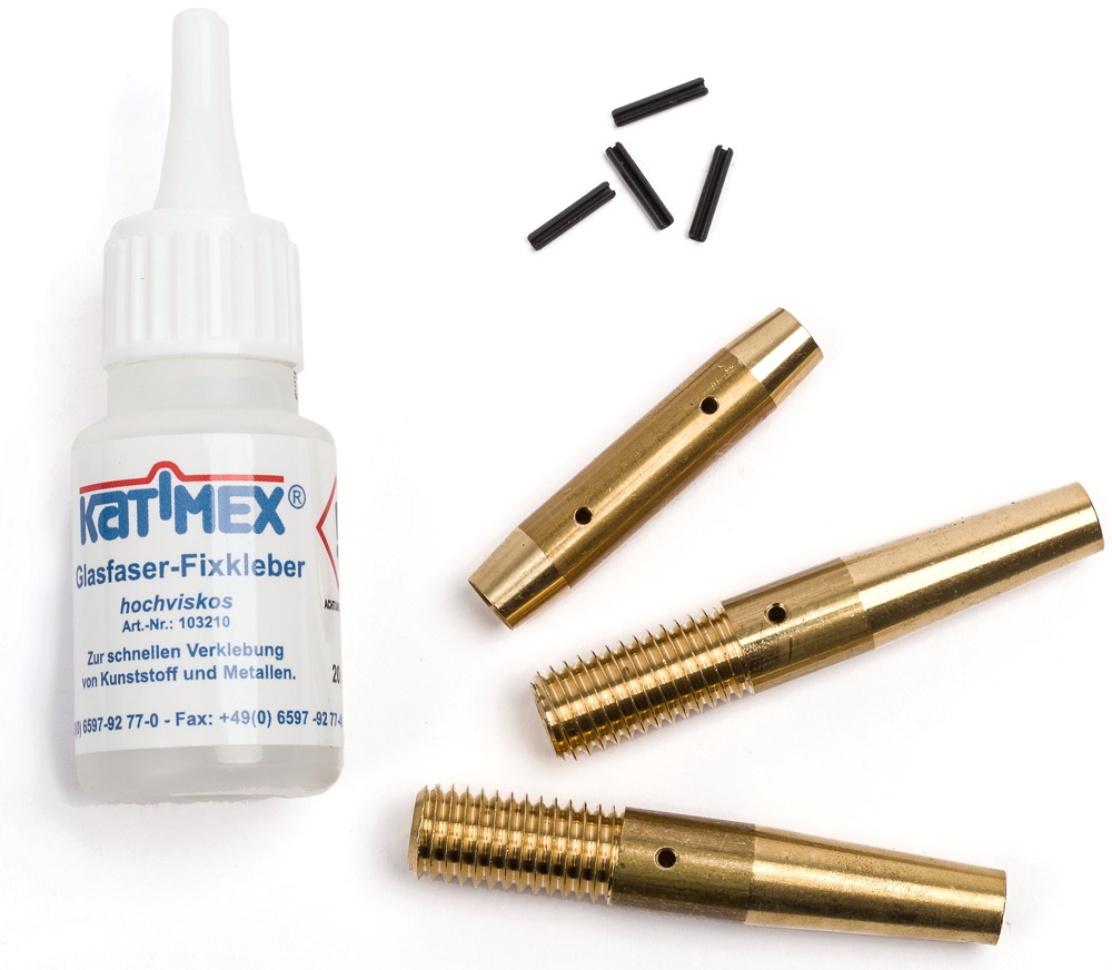 Univolt KJ-SERV-SET  (103595) Javítókészlet, 7,2mm üvegszálas behúzószálhoz