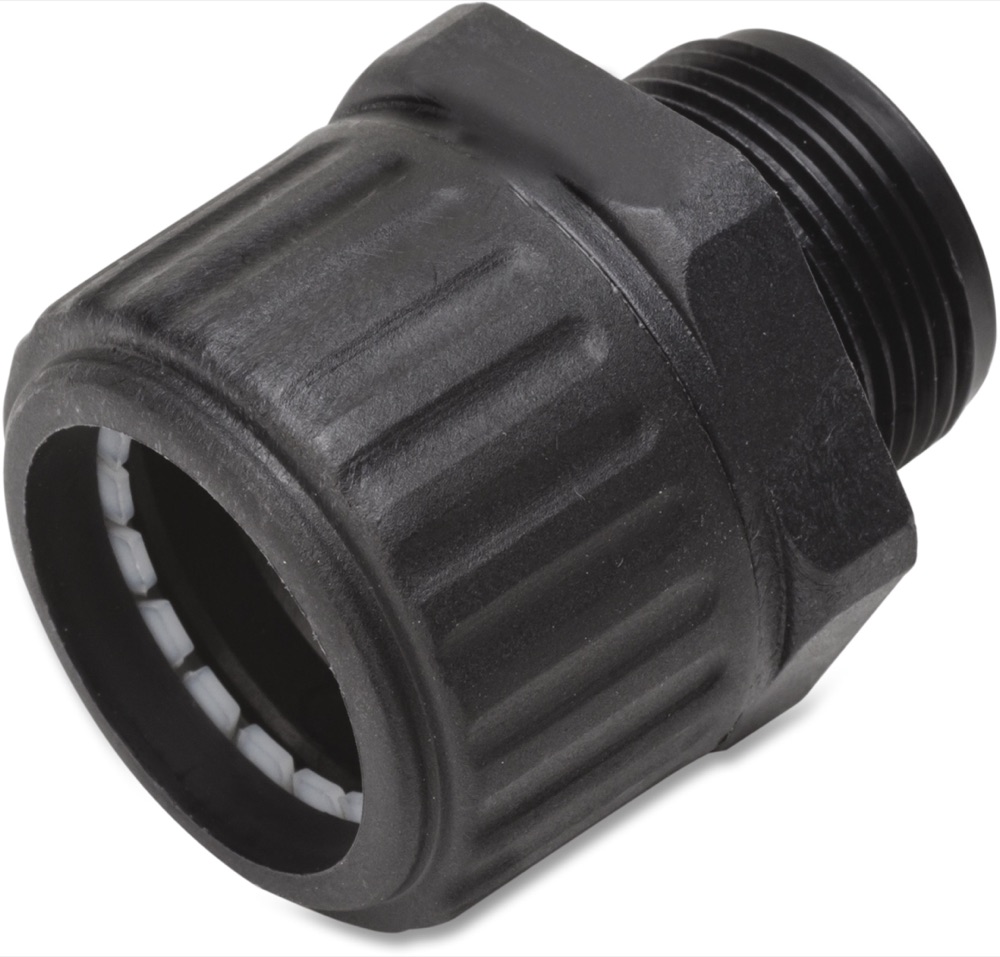Univolt SGL  5050 S FEK UV HFT egyenes tömszelence gégecsöhöz, IP 65, M50 menet, UV-stabil termékfotó