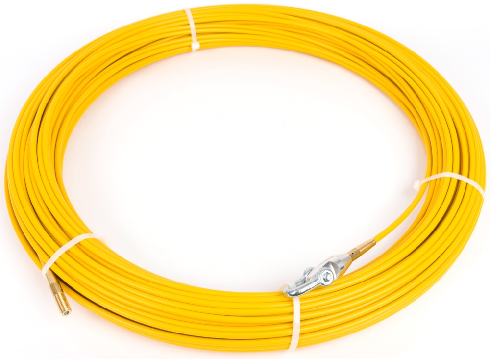 Univolt KJ  100-EB  (103558) 100m/7,2mm üvegszálas behúzószál, mindkét végén kezdöhüvellyel