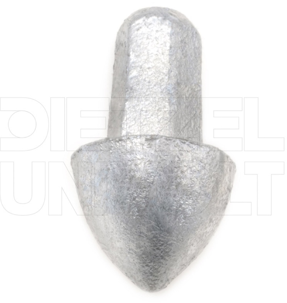 Univolt ESP25fv Ütöcsúcs, 25mm, tüzih., a TE 25 mélyföldelö leveréséhez, kerek kivitel