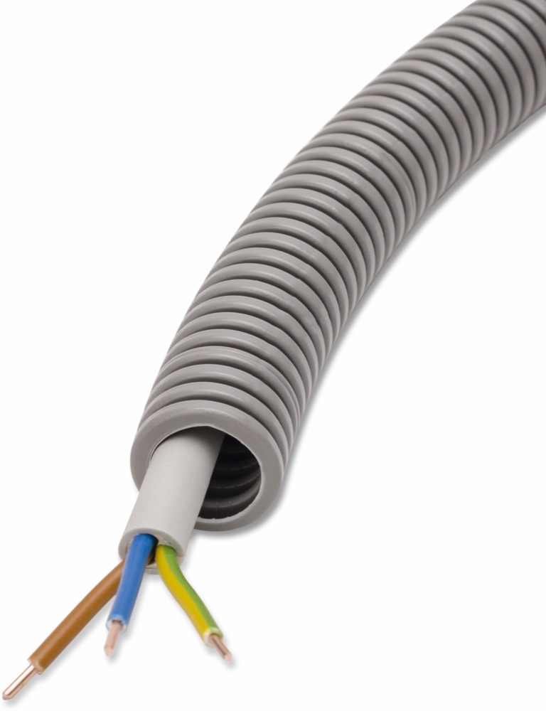 Univolt FXPR 20 SZÜ + MBCU 3x1,5  50M Lépésálló gégecsö, PVC, >750N, MBCu kábellel