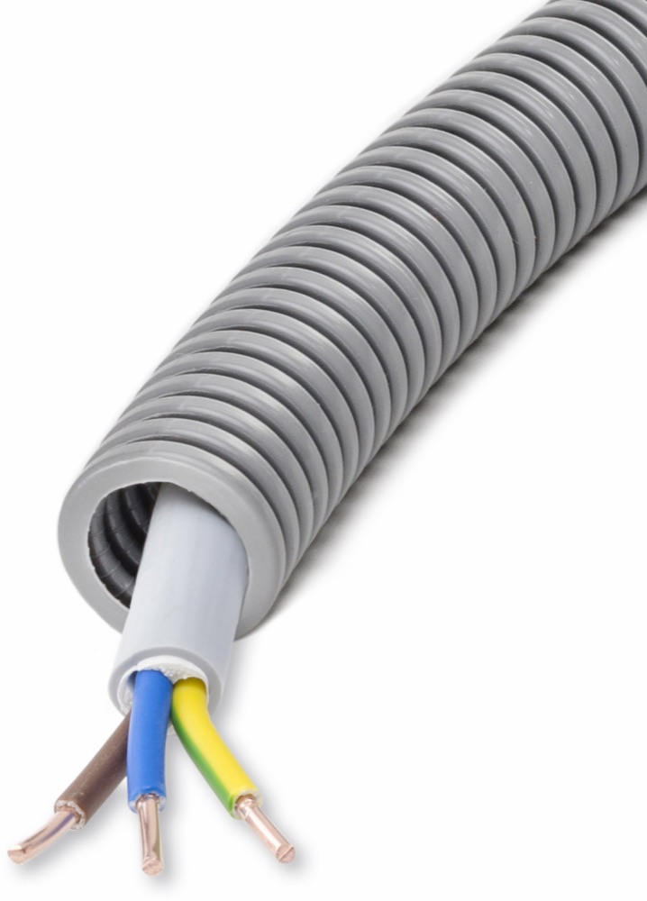 Univolt FXPR 20 SZÜ + MBCU 3x2,5  50M Lépésálló gégecsö, PVC, >750N, MBCu kábellel