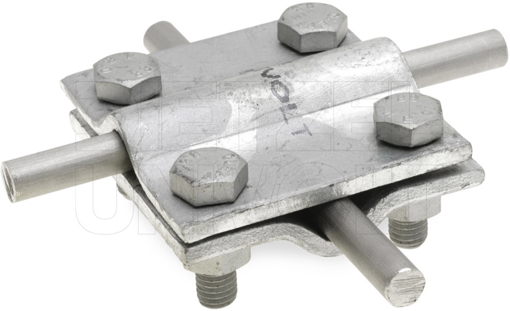 Univolt KK8-10/8-10fvM8 Keresztkötés, 8-10/8-10 mm, tüzih., M8, 60x60mm