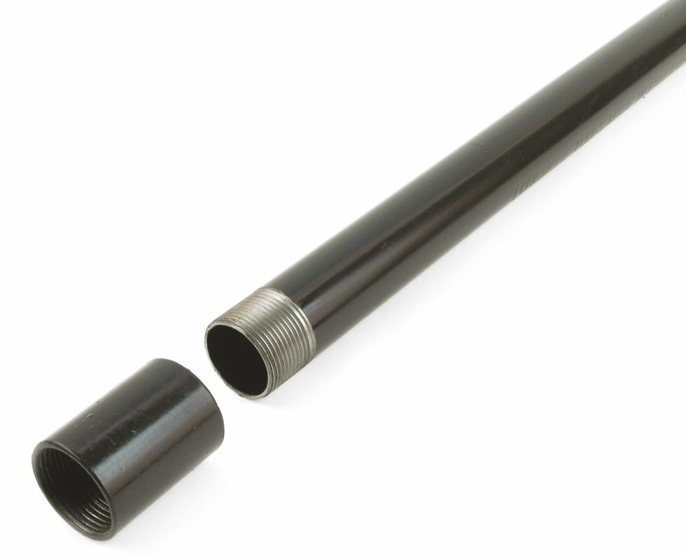 Univolt GSR 16 3M FP Acélpáncélcsö menettel, fekete porszórt, 1db karmantyúval, 3m/szál