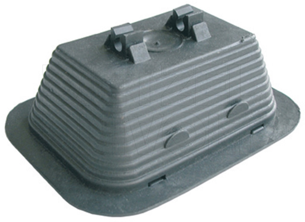 Univolt BS-RECYCLING MÜ HÁZ Vezeték-tartó, kettös vezetéktartás Rd 8-10mm-hez, lapostetöre, 1kg
