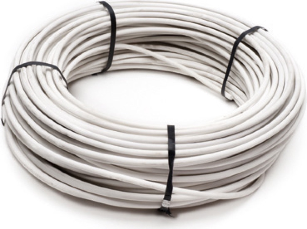 Univolt RD 8fv/K  50kg/113,5m Köracél, 8mm, tüzihorganyzott, müanyag köpennyel, 1kg=ca.2,27m