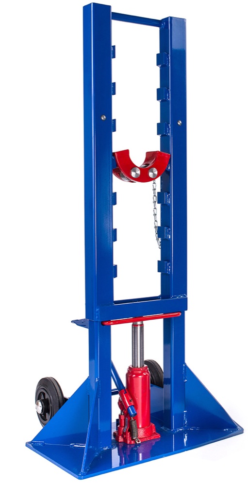 Univolt HYDROKAT PLUS KICSI  (107026) Hidraulikus kábeldobemelö, görgös tengelytartó,800-2200mm dobhoz,10t/pár