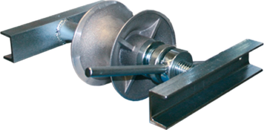 Univolt KA-ULR-Set  (105003) Vezetögörgö készlet aknába, kábel átm. 120mm, alu görgö, fém szerkezet
