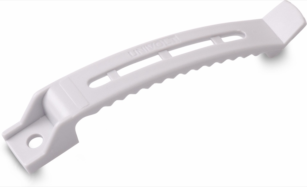 Univolt KH-1 VSZ Kábelrögzítö lepke, egyoldalas, max. 8db MBCu 3x1,5mm2 kábelhez