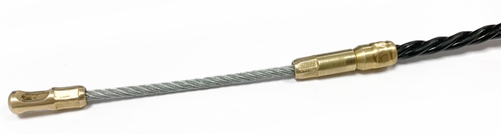 Univolt KATI TWIST 2.0 VEZ.FEJ 7  (101058) Rugós vezetöfej, fém, behúzószemmel, M5 belsö menet, átm. 7 mm